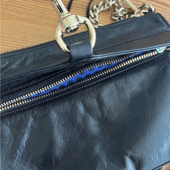 Rebecca Minkoff Mini Mac Crossbody Bag Black - Picture 9 of 10